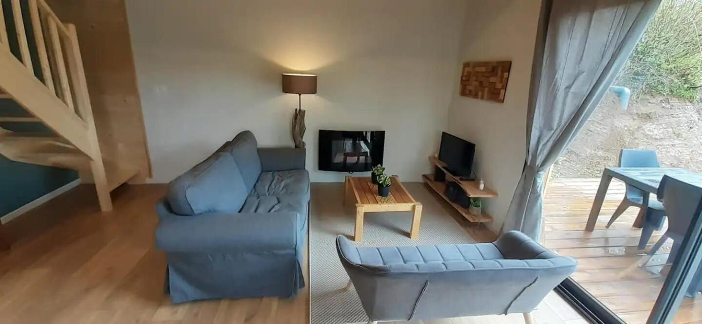 Chalets De Pont Cob Avec Spa Gouézec 외부 사진