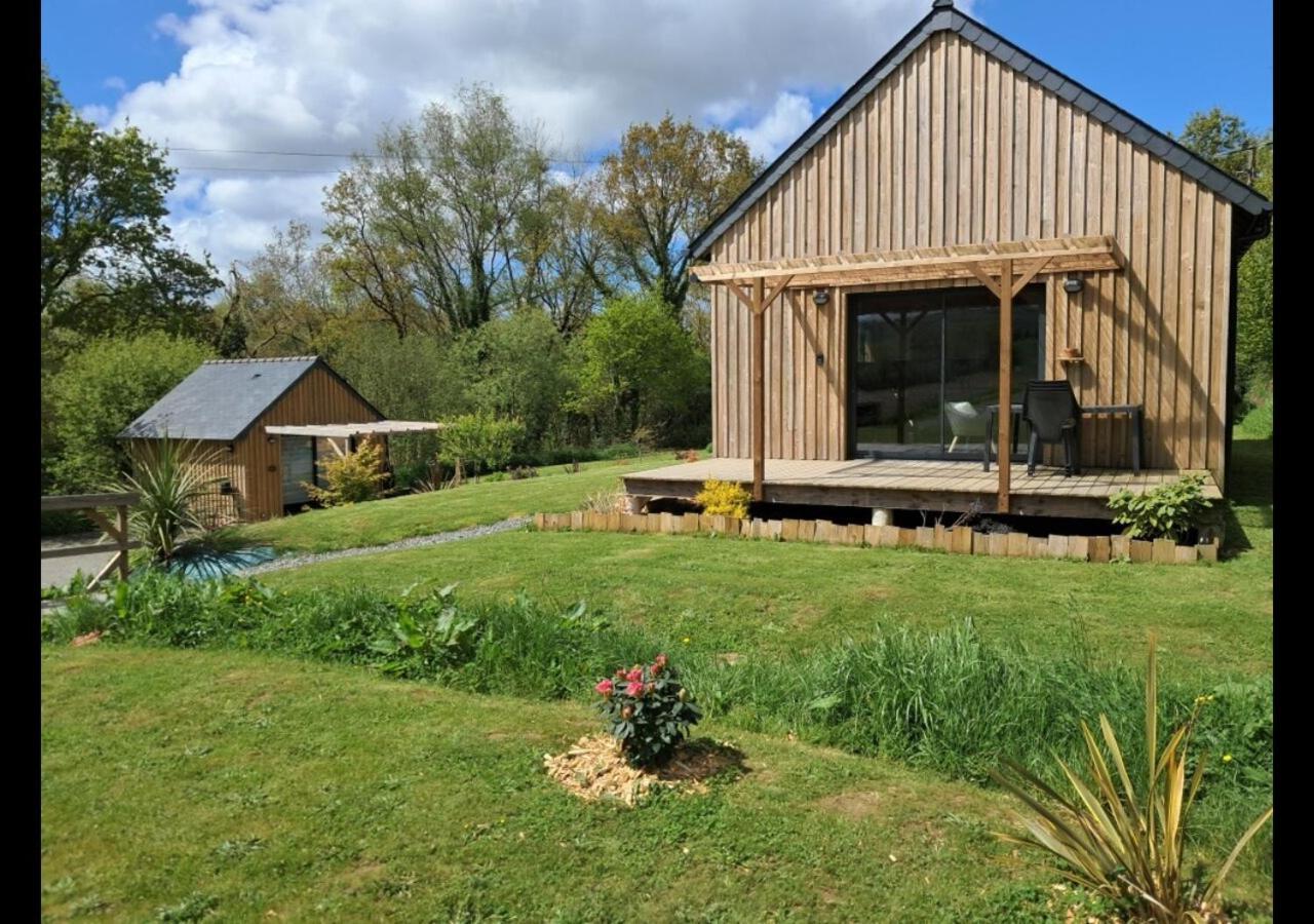 Chalets De Pont Cob Avec Spa Gouézec 외부 사진