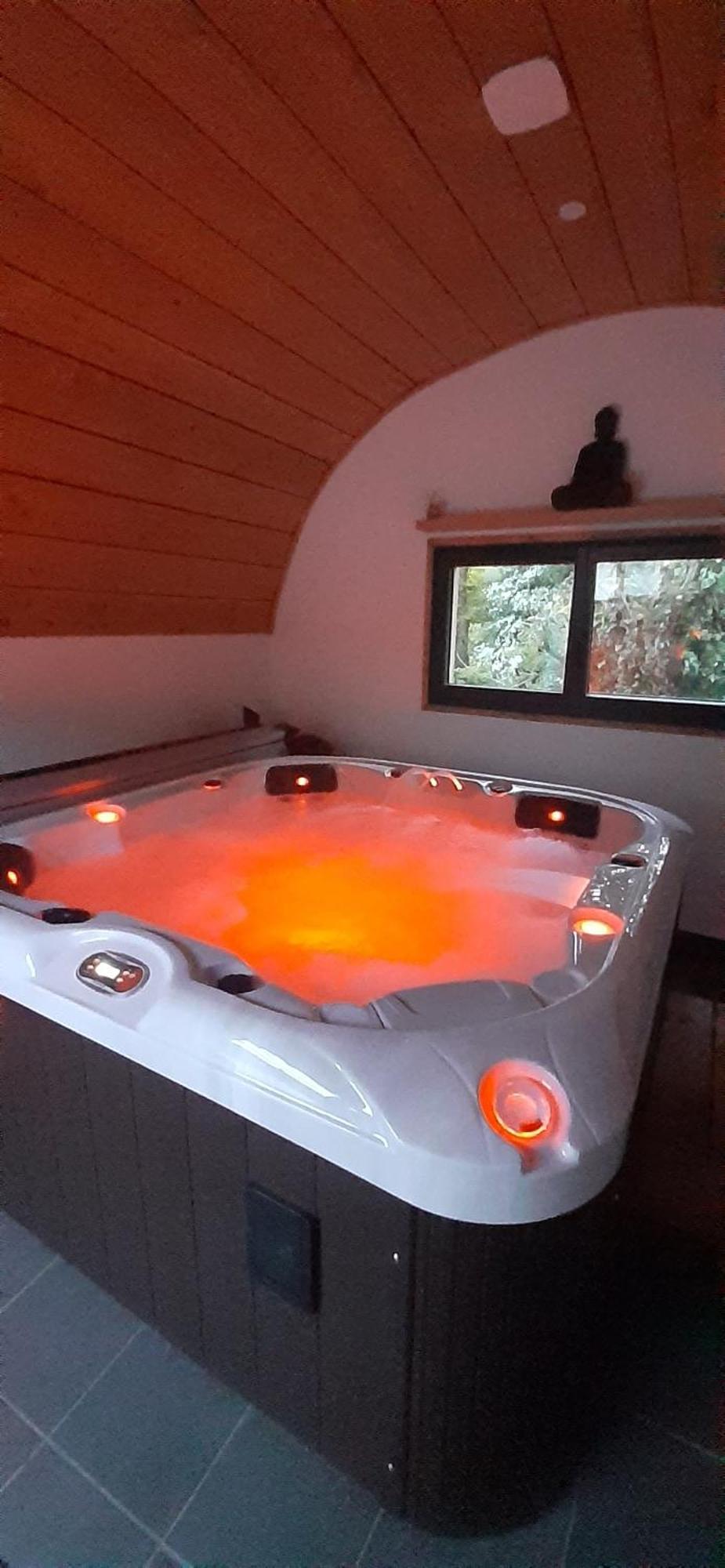 Chalets De Pont Cob Avec Spa Gouézec 외부 사진