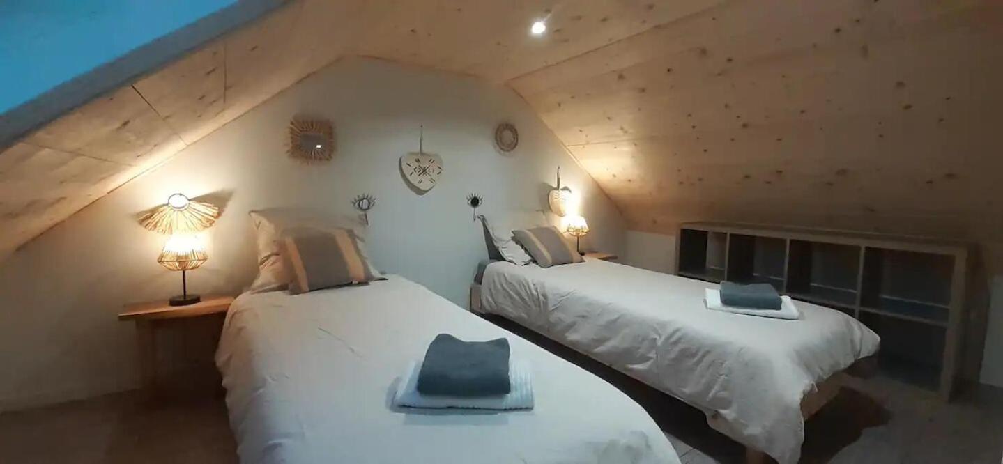 Chalets De Pont Cob Avec Spa Gouézec 외부 사진