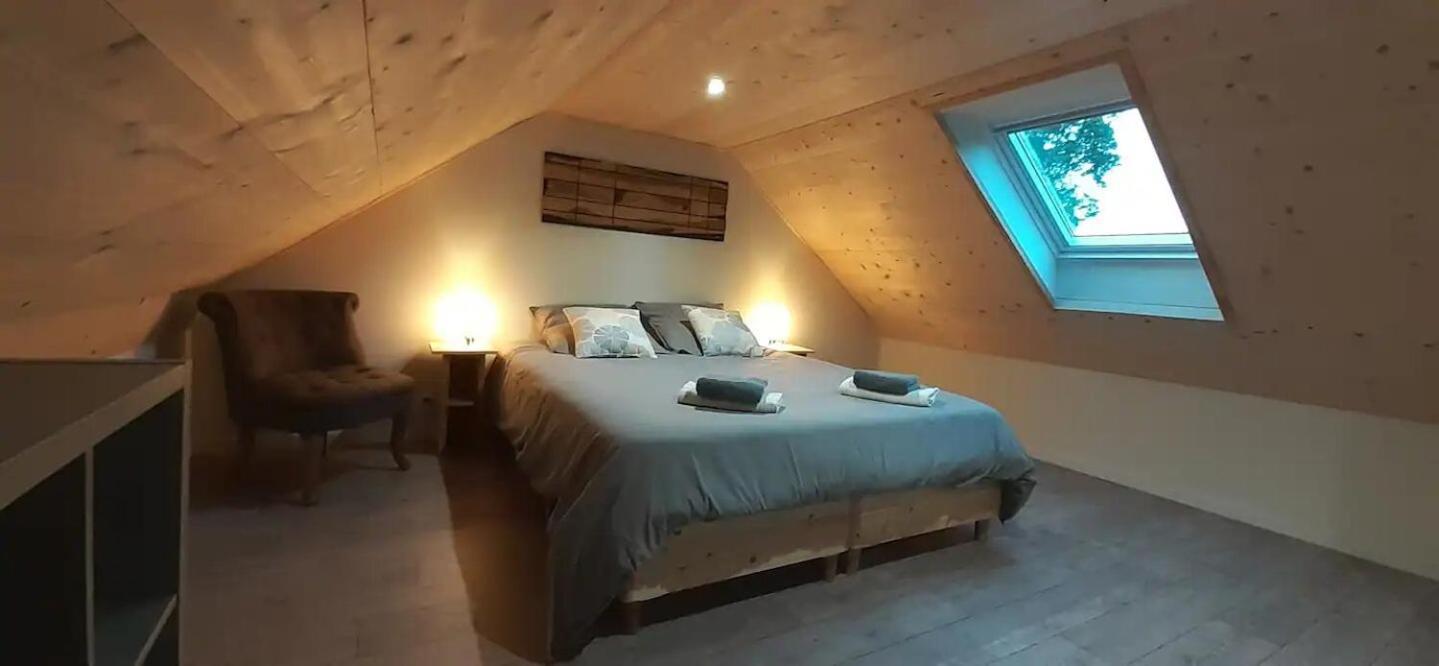 Chalets De Pont Cob Avec Spa Gouézec 외부 사진